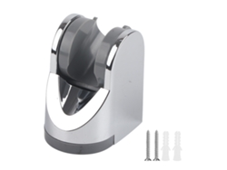 Soporte De Ducha De Pared Giratorio Ajustable, De Abs.