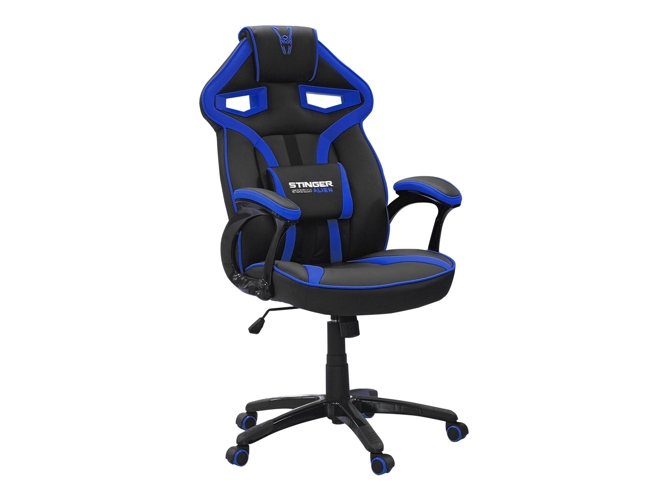 Silla Gaming WOXTER Stinger Station (Negro y Azul)