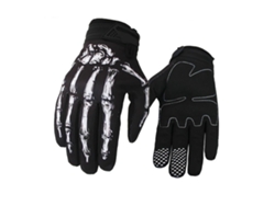 2026-1 Par Moto Guantes Esqueleto Huesos Motocross Impermeables Antiviento Deporte Outdoor Mtb