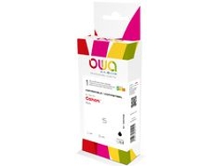 Cartucho de tinta remanufacturado compatible Owa de 15 ml negro para Canon Pixma TR4551, TR4650, TR4651 y Armor