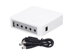 Mini Ups Con Batería De Respaldo De 5v-24v, Salida De Alimentación Ininterrumpida De 7800mah Para Router, Módem Y Cámara.