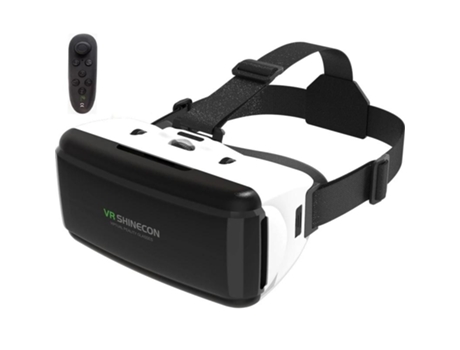 Gafas Realidad Virtual SLOWMOOSE Caja de Auricular de Oído Vr para Google Cardboard Smartp Negro