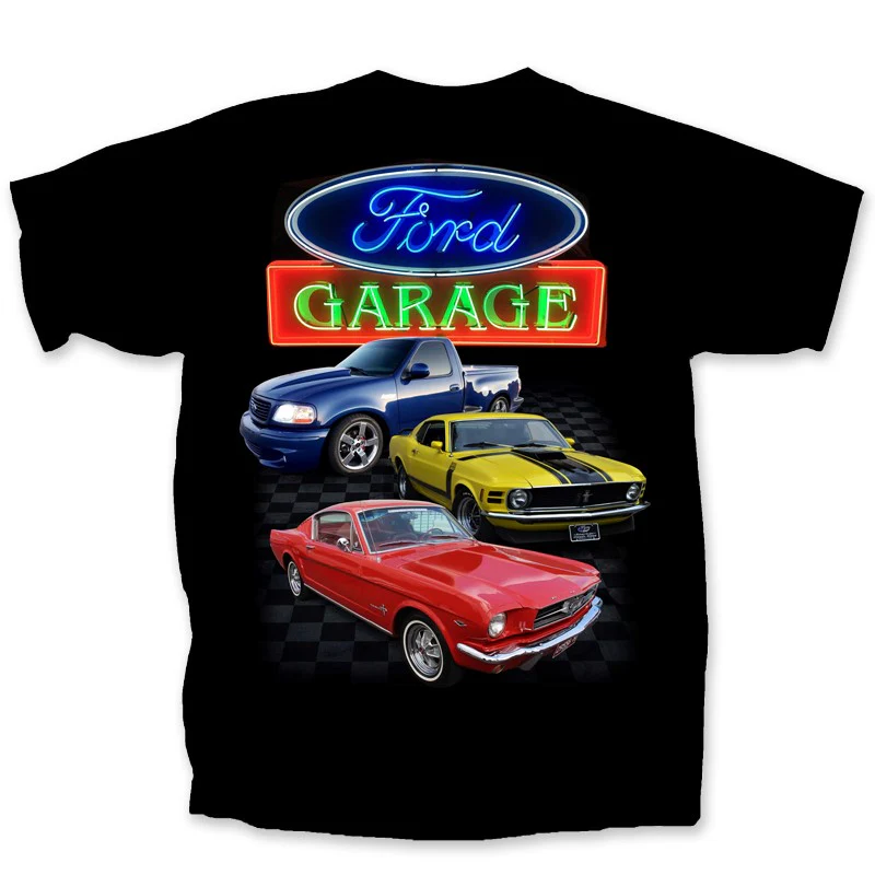 Ford Garage T-shirt Unisex Rockinstone Size:xl