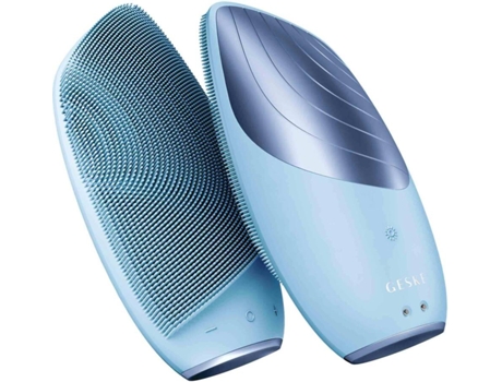 Cepillo de Limpieza Facial Thermo Sonic GESKE 6 en 1 (Aquamarine)