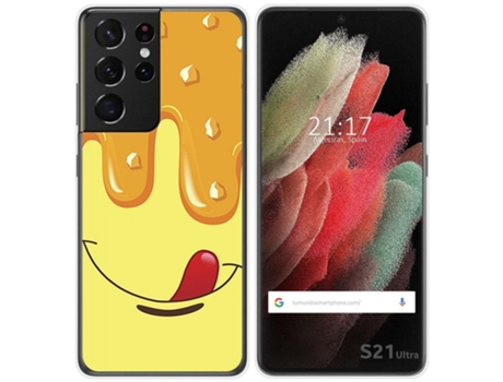 Carcasa Samsung Galaxy S21 Ultra 5G TUMUNDOSMARTPHONE Dibujos Multicolor