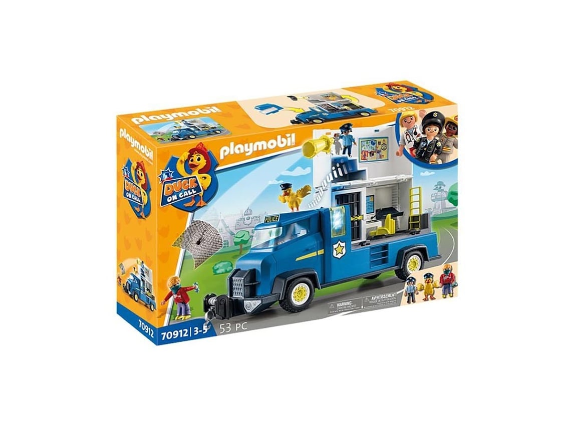 PLAYMOBIL D.O.C Camion de Policia Edad Minima Recomendada 3 anos 53 Piezas Worten.es