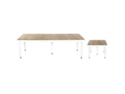 Mesa Comedor Abeto 250 Extensible 100x100x78cm