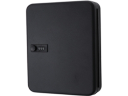 Caja De Seguridad Mural Para Llaves Con Cerradura De Combinación, 28 Ranuras, Compacta, Color Negro, Para El Hogar.