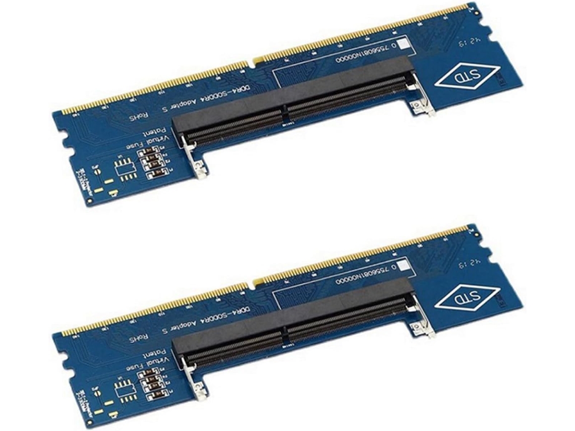 2 Adaptadores De Prueba Para Tarjetas De Memoria Memory Stick Para Portátiles Ddr4