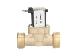 Válvula Solenoide Eléctrica De Latón Normalmente Cerrada Energía Ahorro Estable Fiable Dc24v