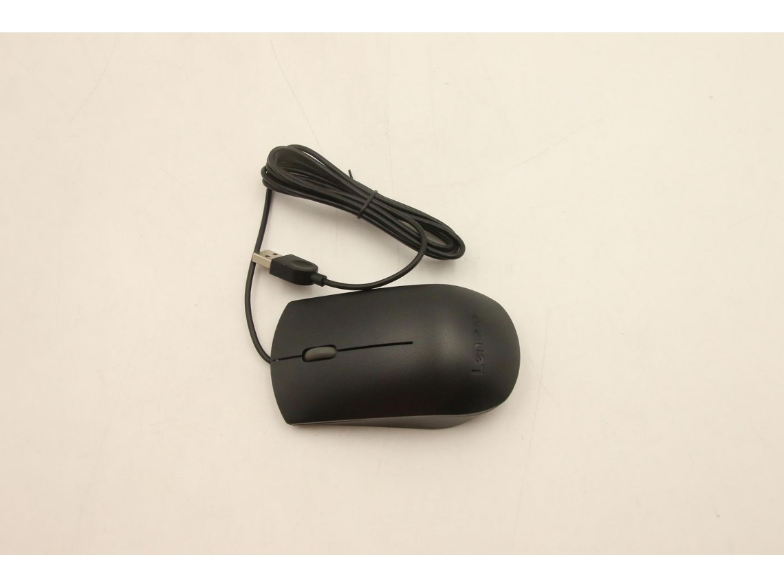 Ratón ergonómico USB con cable de Lenovo