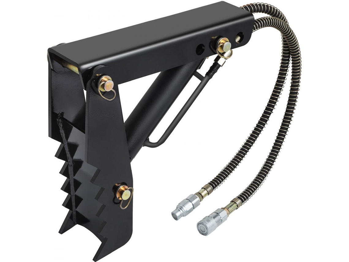 Baggerdaumen hidráulico ajustable de 45,72 cm en acero de alta resistencia para excavadoras y tractores Tekmaquinas