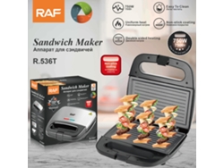 Tostadora Multifunción Doméstica Eurotherm - Totalmente Automática - Desayuno - Sándwiches - Calefacción Doble - Steakmaker - Grill