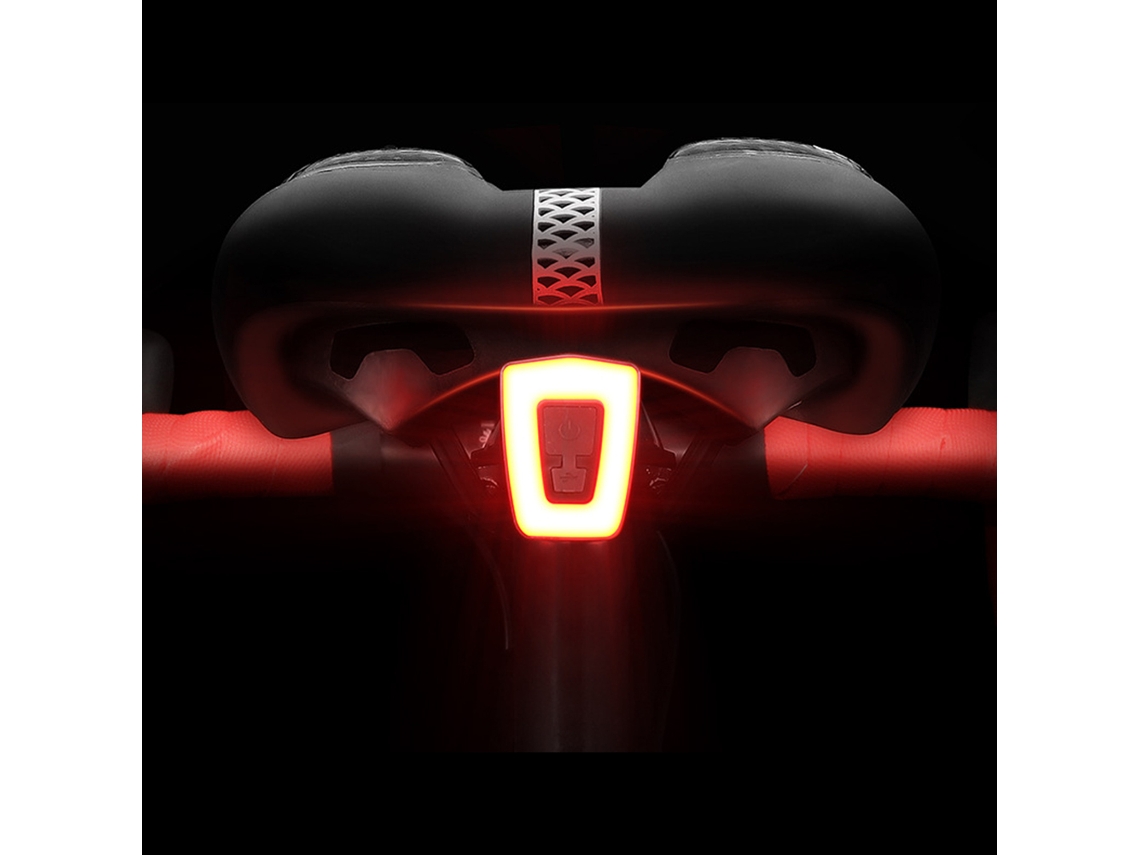 Luz Trasera Led Recargable E Impermeable Para Bicicleta Con Modos De Iluminación Para Mayor Seguridad Y Para Ciclismo Nocturno.