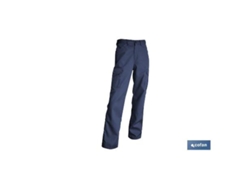 Pantalon trabajo servet 245 gms/m azul marino t-44