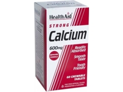 Complemento Alimentar HEALTH AID Cálcio (60 comprimidos de 600mg)