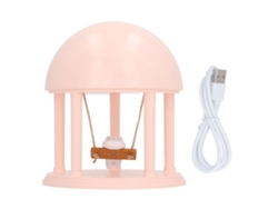 2026-altavoz Bluetooth Con Luz Nocturna Proyección Dimmable 1200mah Decoración Gato Swing Inalámbrico 5v