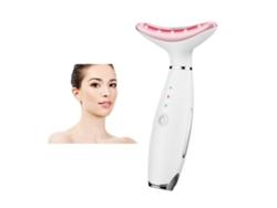 Masajeador facial de triple acción para lifting facial y de cuello, dispositivo de belleza para rejuvenecimiento de la piel, color blanco Yizhood