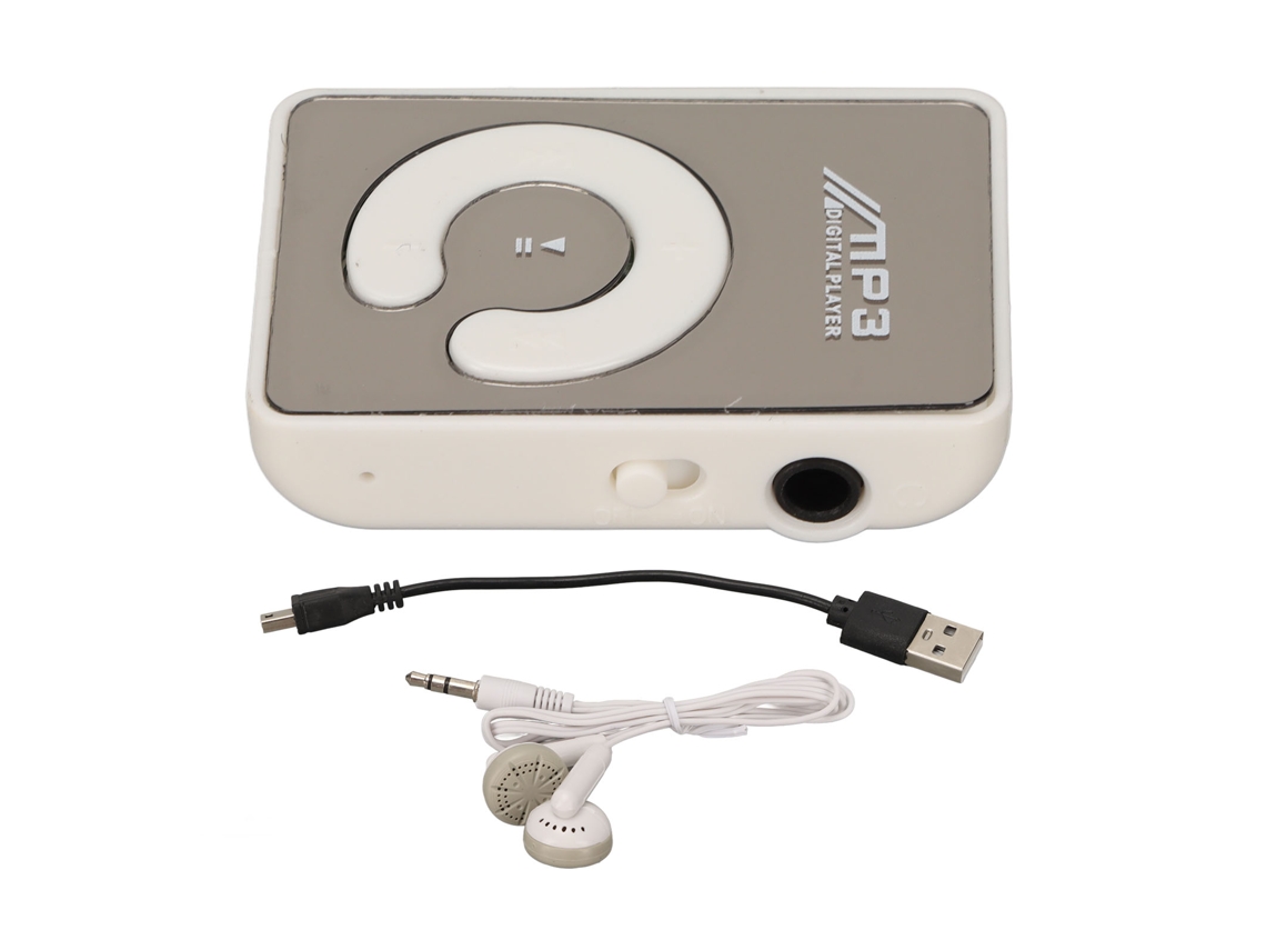 Reproductor De Mp3 Mini Portátil Ligero Con Ranura Para Tarjeta De Memoria Back Clip Player