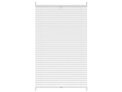 Maison Exclusive - Persiana Plisada Blanca 80x100 Cm