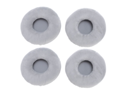 Almofadas De Reposição Para Fones De Ouvido 75mm Veludo Espuma Para Ath-s200bt Sj33 Esw9 Es10 Grey 4pcs