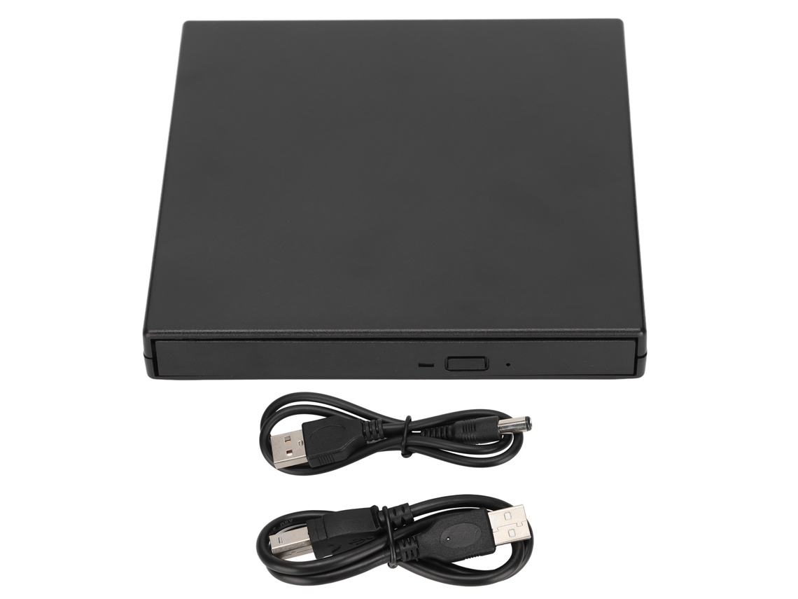 Unidad Óptica Externa Usb Ultradelgada Portátil Dvd/cdrw Para Portátiles Y Equipos De Escritorio
