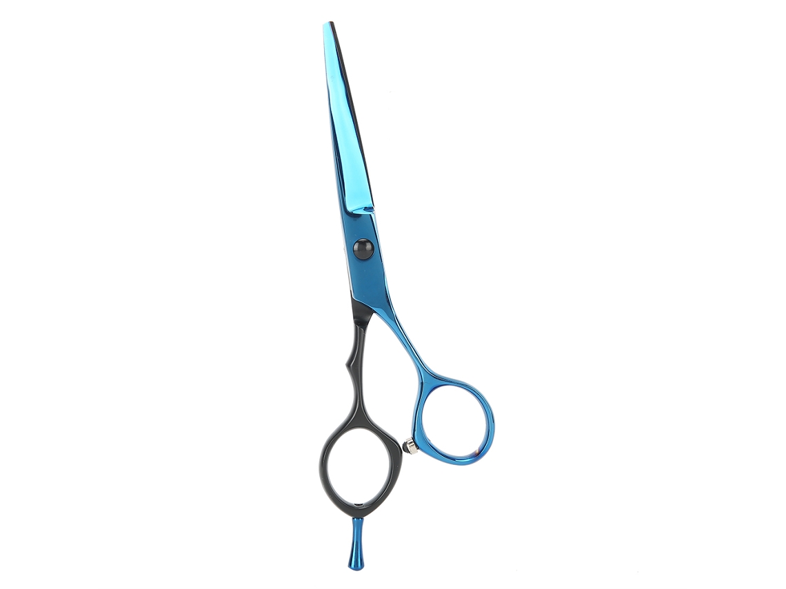 Tesoura de corte de cabelo profissional 2026 com navalha para corte e aparar cabelo.