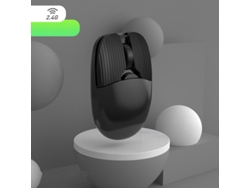 Ratón inalámbrico para juegos Yizhood de 6 teclas y 2,4 GHz, color negro