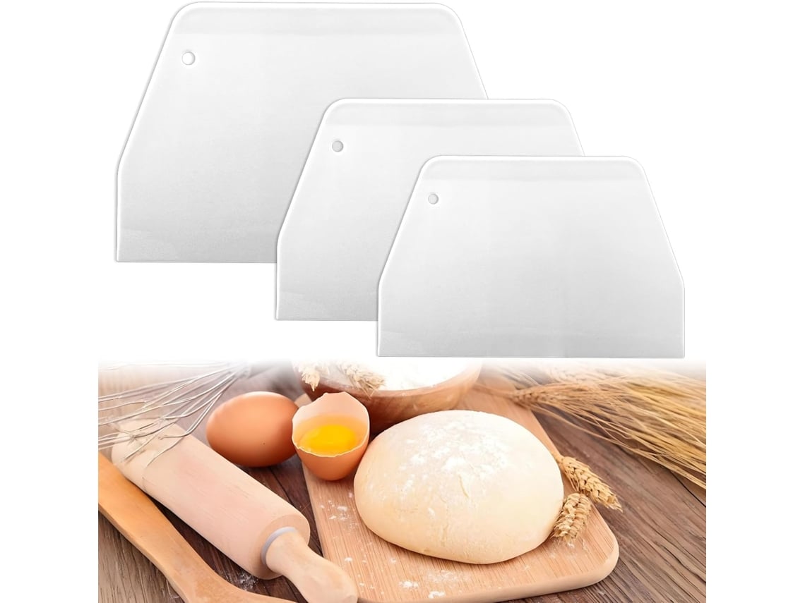 Raspador De Massa Em Pacote - Plástico Pe Sem Bpa - Ferramenta De Confeitaria