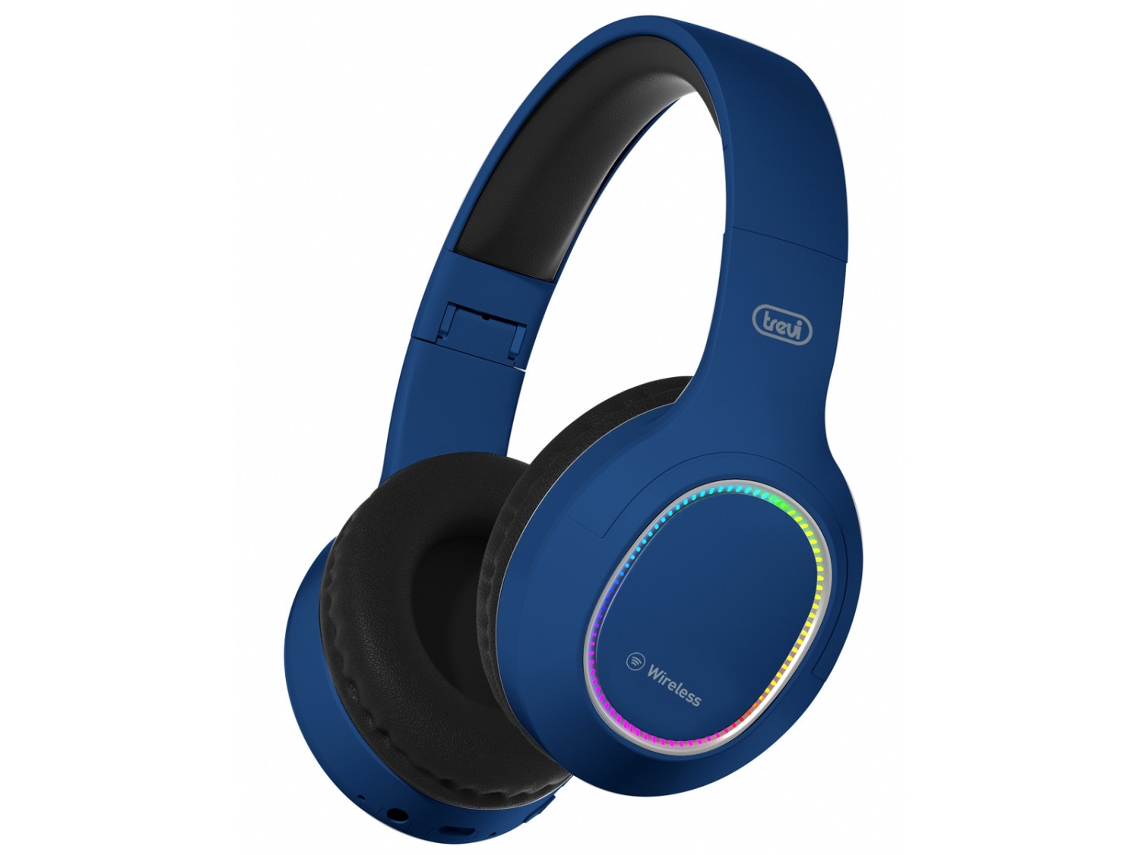 Auriculares Dj Bt Cavo Senza Padiglione Musica Chiamate Usb TREVI Bluetooth Azul