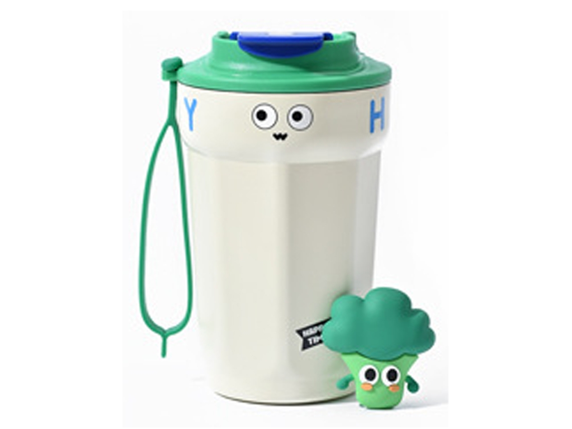 Taza Térmica de Acero Inoxidable para Niños y Niñas, Taza Portátil y Creativa NEVEANCE