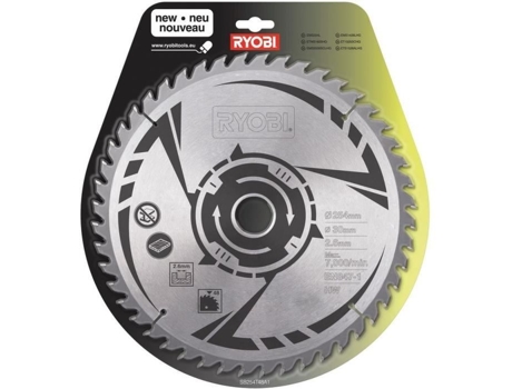 RYOBI Carbide blade 48 dentes diâmetro 254mm furo 30mm