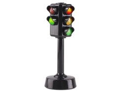 Ats-juguete Educativo De Semáforo Mini Señales De Tráfico Luz Rojo Verde Colección Modelo Lámpara Seguridad