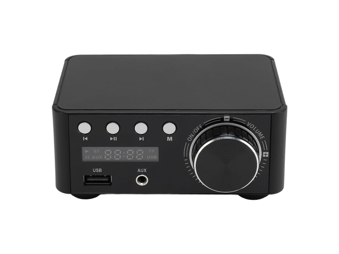 Mini Amplificador De Potencia Bluetooth 5.0 De 100 W X 2 Y 2 Canales, Receptor De Sonido Inalámbrico Portátil Para Ordenador.