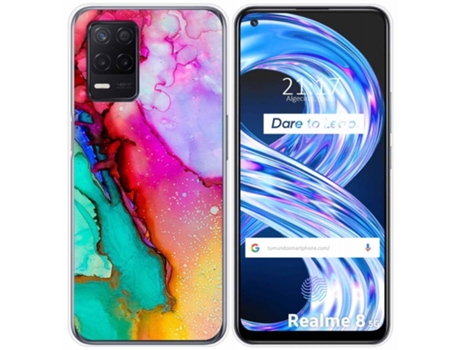Carcasa Realme 8 5G / Narzo 30 5G TUMUNDOSMARTPHONE Dibujos Multicolor