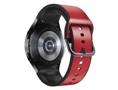 Correa de Silicona liberación rápida ajustable para Samsung Galaxy Watch4 40mm/44mm/Watch4 Classic 42mm/Watch 5 40mm/44mm/Watch 5 Pro 45mm - tinto