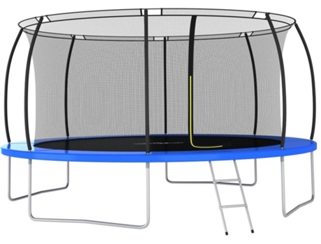 vidaXL Cama elástica redonda 460x80 cm 150 kg