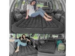 Greyxmund Colchón Inflable Plegable Camping Coche Grueso Vehículo Colchoneta Viaje Accesorio Suv Coche