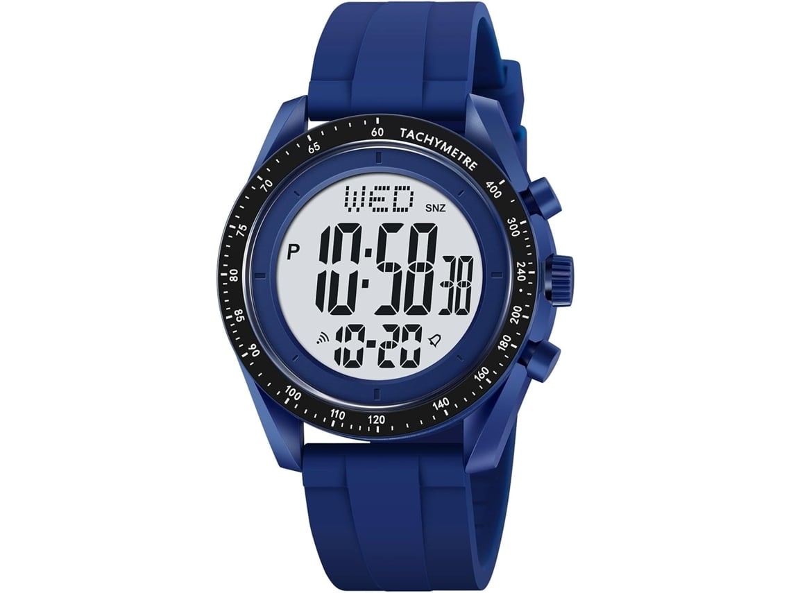 Reloj Electrónico Deportivo Digital Multifuncional Masculino Resistente Al Agua Con Cronómetro Y Alarma Yuysan
