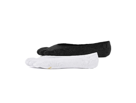 Pack 2 Calcetines Con Dedos VIBRAM Fivefingers Ghost Unisex (Coolmax - Blanco - S)