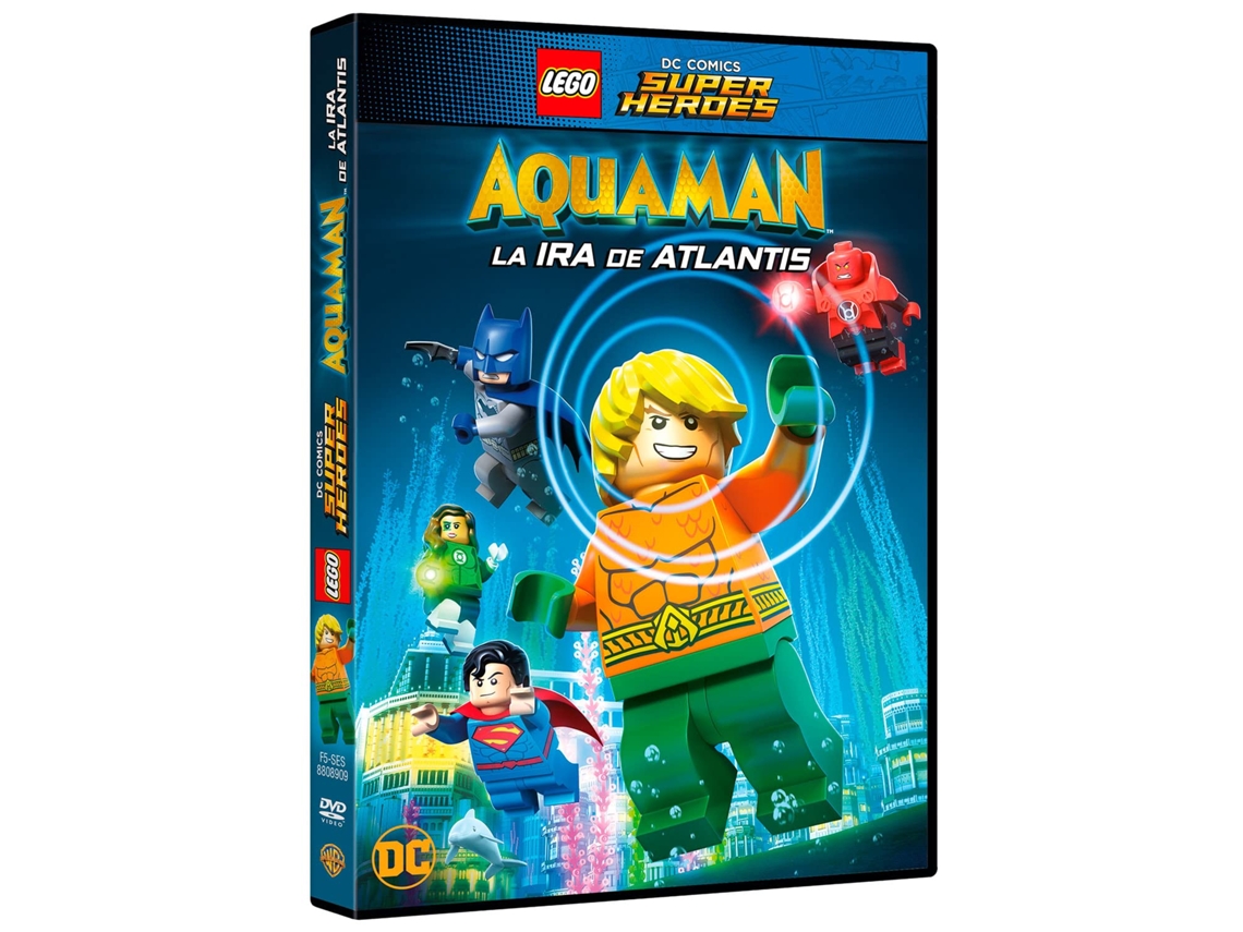 DVD Lego Dc Super Heroes: Aquaman: La Ira De Atlantis