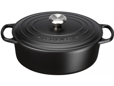 Cacerola Ovalada Cocotte LE CREUSET Negro 27cm