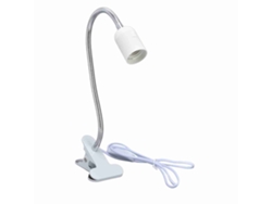 Portalámparas de mesa 2026, casquillo E27/E26, ajustable 360 grados, material duradero, enchufe de 100-240 V, compatible con Reino Unido, ideal para leer y usar en el escritorio.