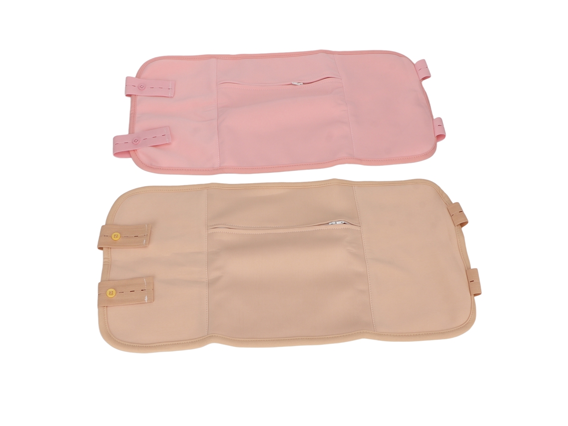 2pcs Envoltório Reutilizável De Óleo De Rícino Macio Para Dormir Com Veludo Hipoalergênico