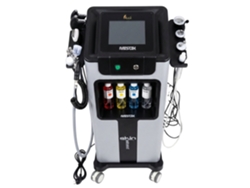 Máquina de hidrotratamiento facial profesional MISTIK 10 en 1 con radiofrecuencia y ultrasonido.