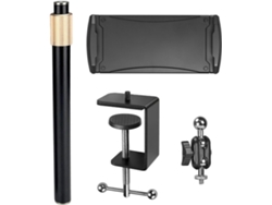 Soporte Telescópico Flexible De Metal Para Varillas, Apto Para Dispositivos De 22,9 A 38,1 Cm.