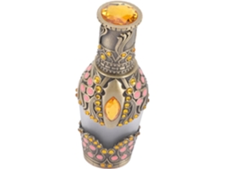 Flacon De Parfum Verre 35 Ml Hexagonal Jaune Pierre Rechargeable Étanche Contenant D’aromathérapi...