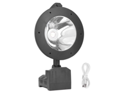 2026-linterna De Mano Searchlight Con Ángulo Ajustable 120°, Carga Usb Inteligente Y Pantalla De Batería