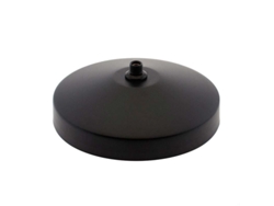 BASE Baround LEDBOX Pie Acero Lacado Negro (Ø225 mm)