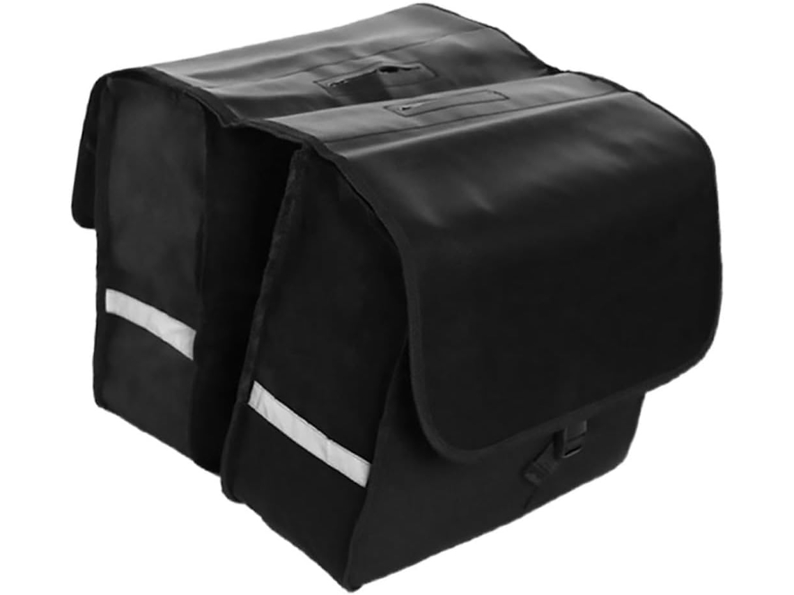 Bolsa para bicicleta con banda reflectante trasera, ideal para usar con pantalones cortos Gokoco.
